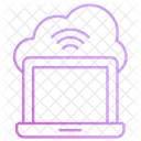 Stockage en ligne  Icône