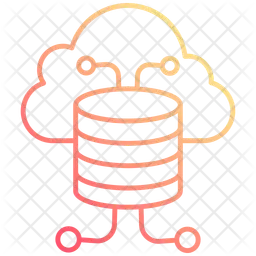 Stockage en ligne  Icône