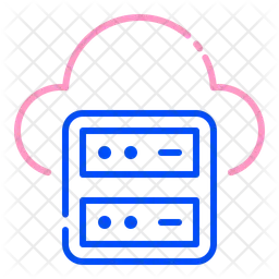 Stockage en ligne  Icône