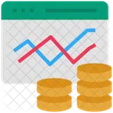 Data Analytics Stocks Icon