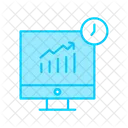 Stocks analytics  Icon