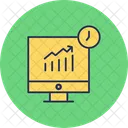 Stocks analytics  Icon