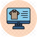 Stoff online einkaufen  Symbol