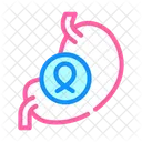 Stomach Cancer Color Icon