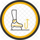 Stomp Shoe Tap Stamp Icon