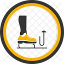 Stomp Shoe Tap Stamp Icon