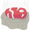 Stone Hot Cooking Icon