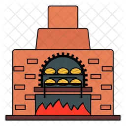 Stone oven  Icon
