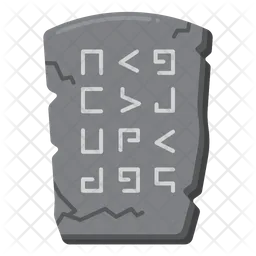 Stone Tablet  Icon