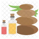 Lithotherapy Stone Stone Therapy Spa Massage Icon
