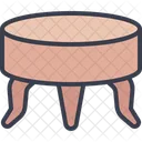 Stool Chair Modern Chair Icon