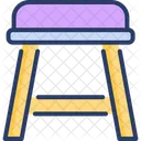 Stool Tambourine High Table Icon