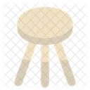 Stool Chair Furniture Icon