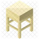 Small Table Stool Icon