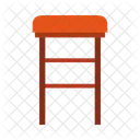 Bar Stool Chair Furniture Icon