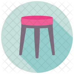 Stool Table  Icon