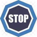 Stop Hand Finger Icon