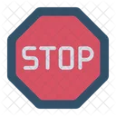 Stop Signaling Warning Icon