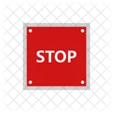 Stop Block Sign Icon