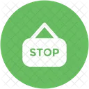 Stop Sign Hanging Icon