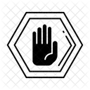 Stop Block Sign Icon