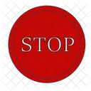 Stop Block Sign Icon
