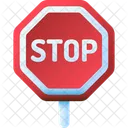 Stop Block Sign Icon