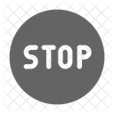 Stop Road Sign Icon
