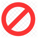 Stop No Block Icon