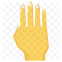 Stop Block Finger Icon