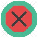 Stop Sign Cancel Icon