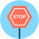 Stop Sign Warning Icon