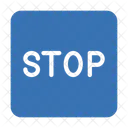 Stop Sign Board Icon
