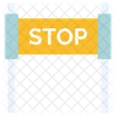 Stop Board Banner Icon