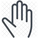 Hand Touch Hi Icon