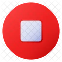 Stop Pause Player Icon
