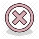 Stop Closed Delete Icon