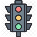 Stop Traffic Light Road Sign Icon