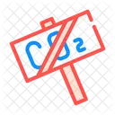 Co Crossed Nameplate Icon