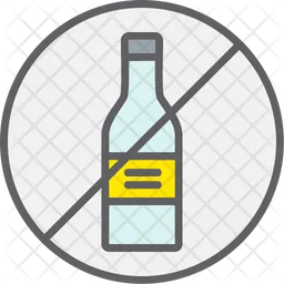 Stop Alcohol  Icon