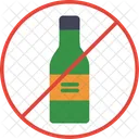 Stop Alcohol No Alcohol No Drink Icon