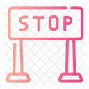 Banner Placard Signaling Activism Demonstration Tools Utensils Icon
