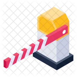 Stop Barrier  Icon