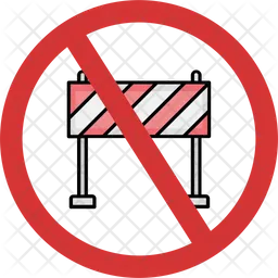 Stop Barrier  Icon