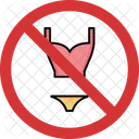 Stop Bikini  Icon