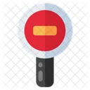 Stop Board Placard Roadboard Icon