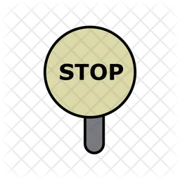 Stop Board  Icon