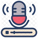 Stop Microphone Record Icon