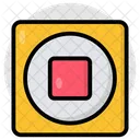 Stop Button Control Button Pause Button Icon