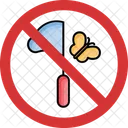 No Catch A Butterfly Catch A Butterfly Not Allowed Catch A Butterfly Prohibition Icon